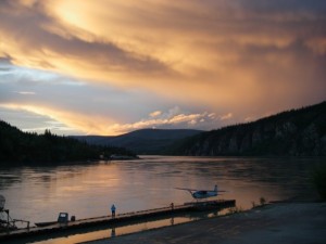 Storm Clouds on the Yukon